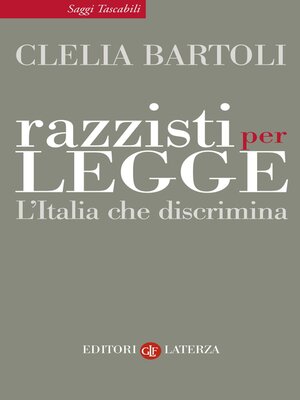 cover image of Razzisti per legge